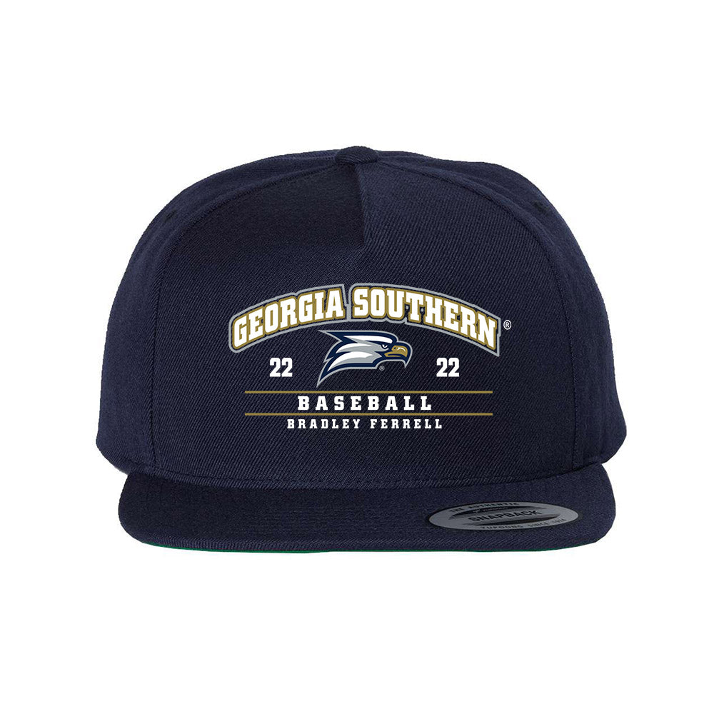 Georgia Southern - NCAA Baseball : Bradley Ferrell - Snapback Hat-0