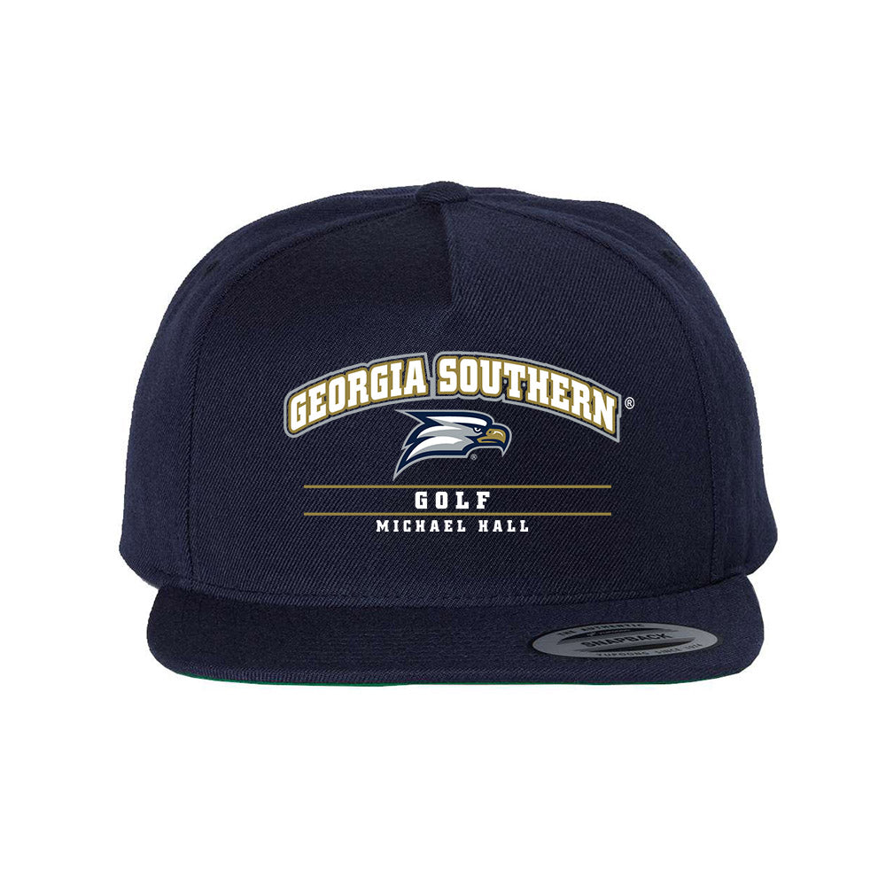 Georgia Southern - NCAA Men's Golf : Michael Hall - Snapback Hat-0
