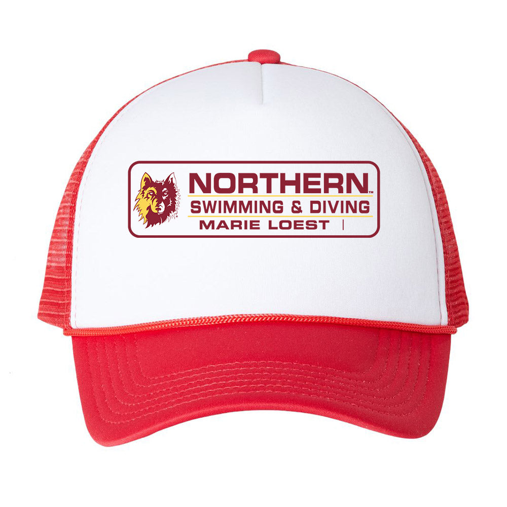 NSU - NCAA Women's Swimming & Diving : Marie Loest - Trucker Hat-0