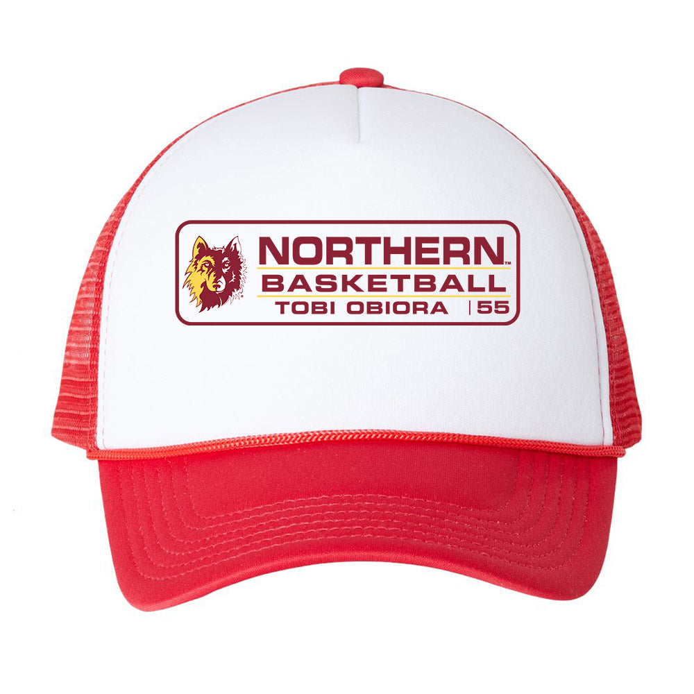 NSU - NCAA Men's Basketball : Tobi Obiora - Trucker Hat-0