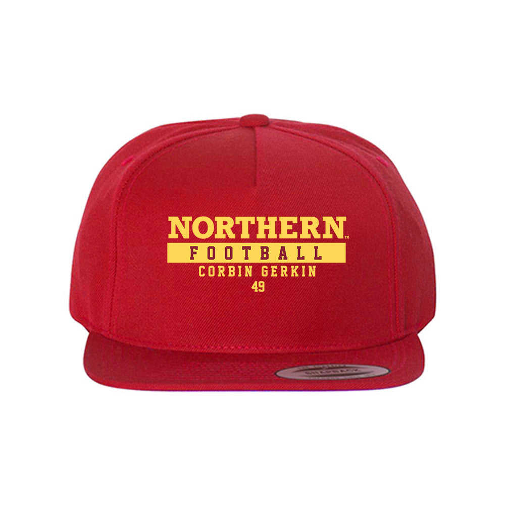 NSU - NCAA Football : Corbin Gerkin - Snapback Hat-0