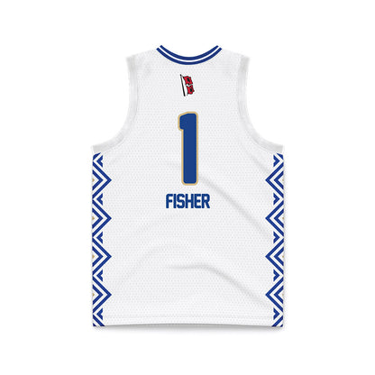 Tulsa - NCAA Women's Basketball : Haven Fisher - White Basketball Jersey-1