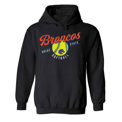 Boise State - NCAA Softball : Jorja Crider - Sport Shersey Hooded Sweatshirt-0