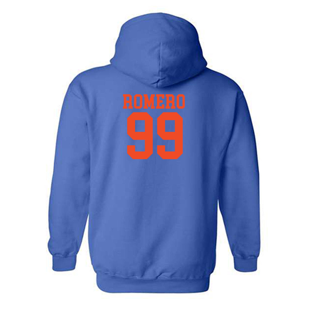 Boise State - NCAA Softball : Sophia Romero - Sport Shersey Hooded Sweatshirt-1