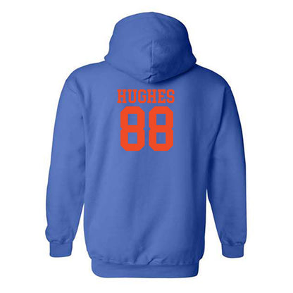 Boise State - NCAA Softball : Chloe Hughes - Sport Shersey Hooded Sweatshirt-1