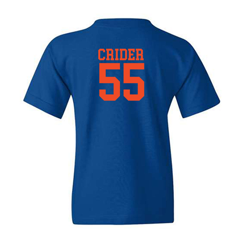 Boise State - NCAA Softball : Jorja Crider - Sport Shersey Youth T-Shirt-1