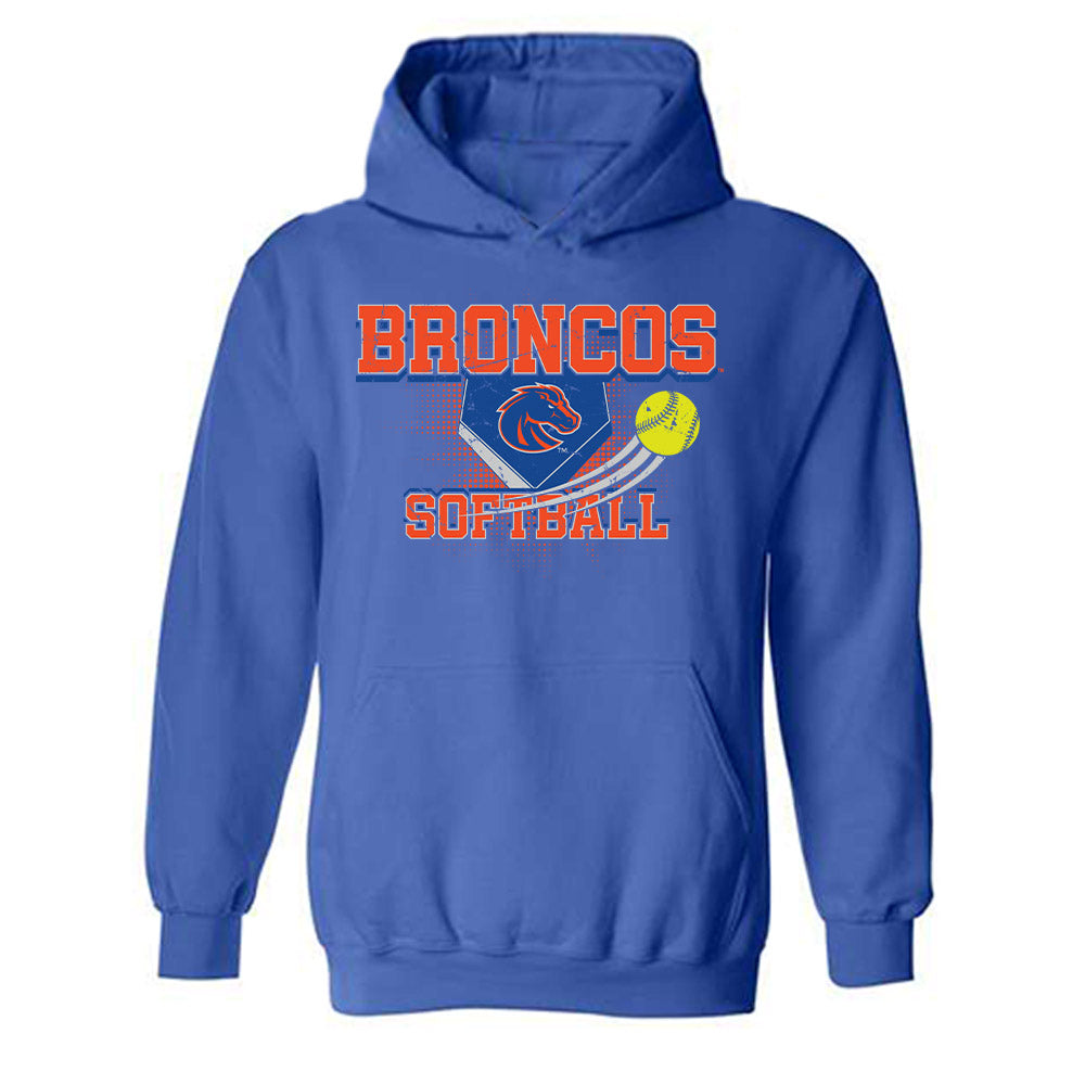 Boise State - NCAA Softball : Talia Jenkins - Sport Shersey Hooded Sweatshirt-0
