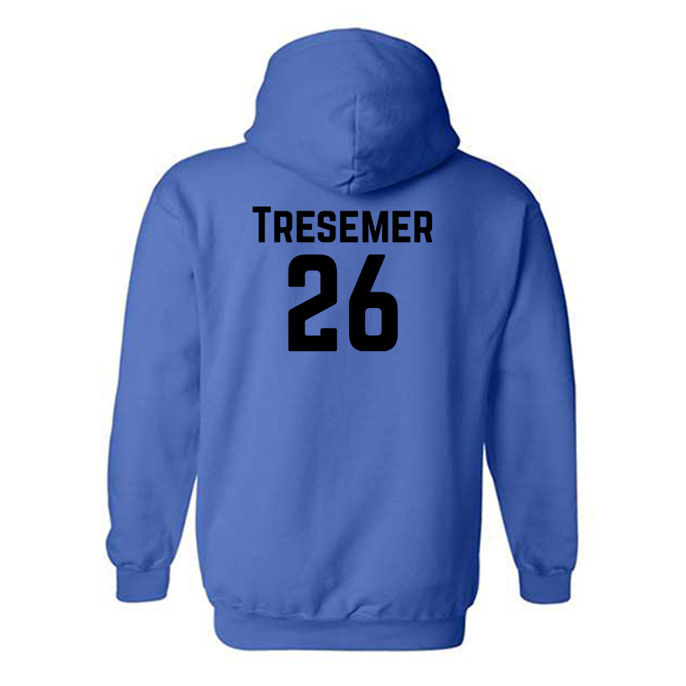 Grand Valley - NCAA Baseball : Tanner Tresemer - Sports Shersey Hooded Sweatshirt-1