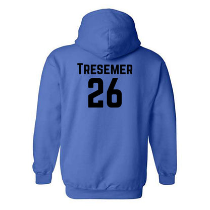 Grand Valley - NCAA Baseball : Tanner Tresemer - Sports Shersey Hooded Sweatshirt-1