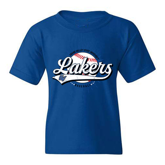 Grand Valley - NCAA Baseball : Nathan Crawford - Sports Shersey Youth T-Shirt-0