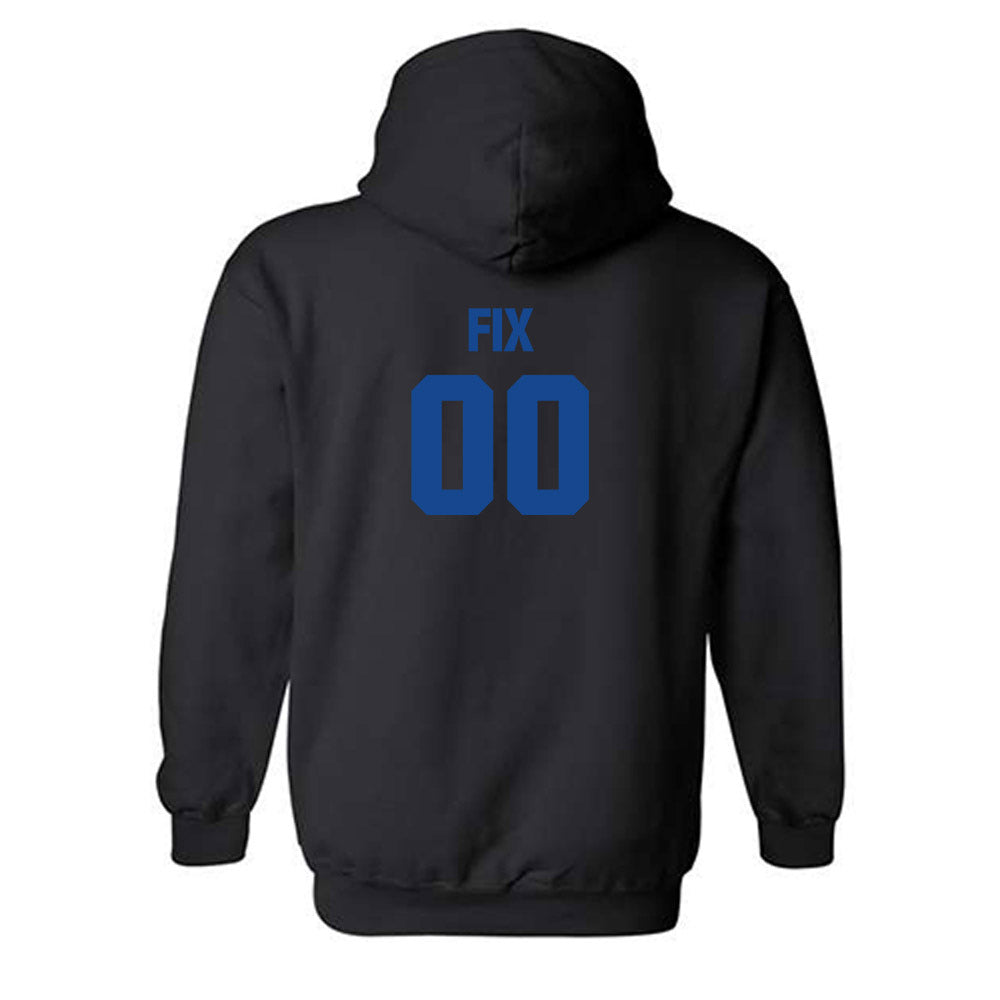Grand Valley - NCAA Softball : Elyse Fix - Sports Shersey Hooded Sweatshirt-1