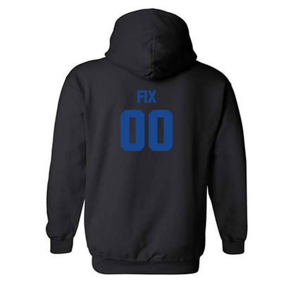 Grand Valley - NCAA Softball : Elyse Fix - Sports Shersey Hooded Sweatshirt-1