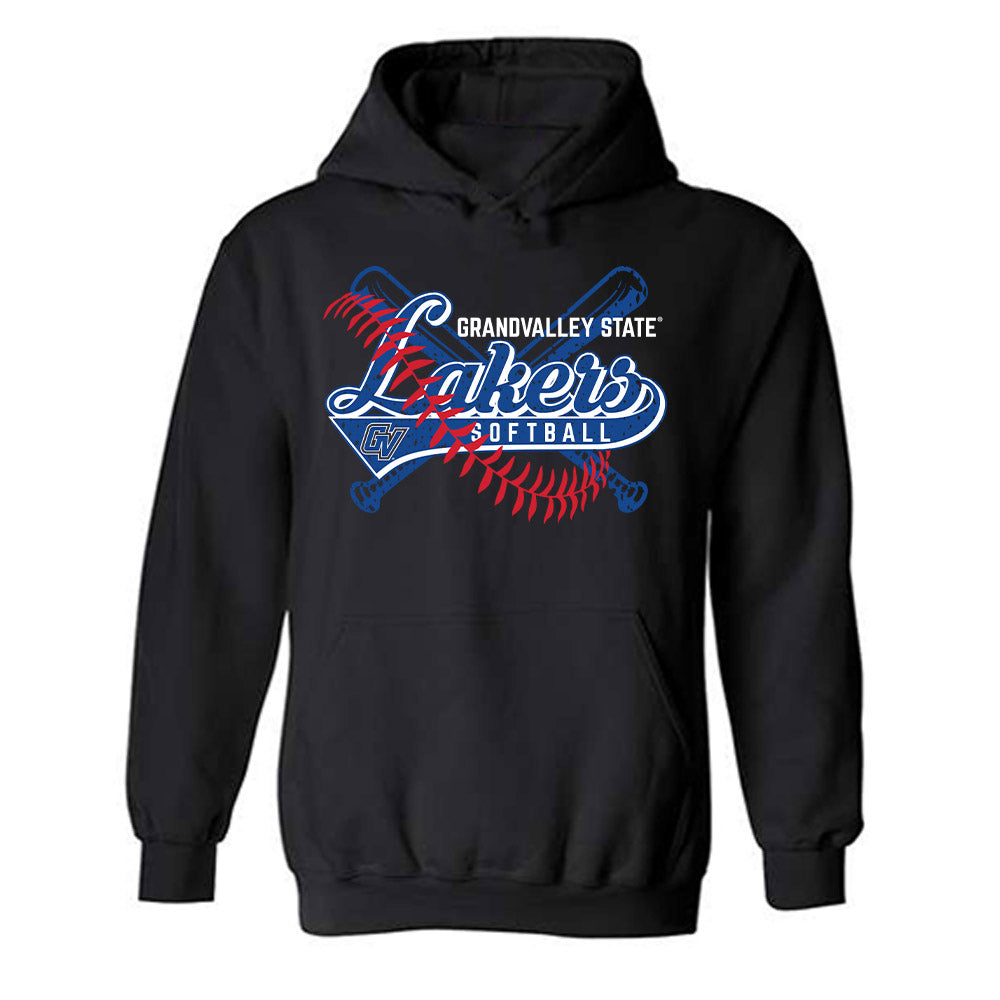 Grand Valley - NCAA Softball : Elyse Fix - Sports Shersey Hooded Sweatshirt-0