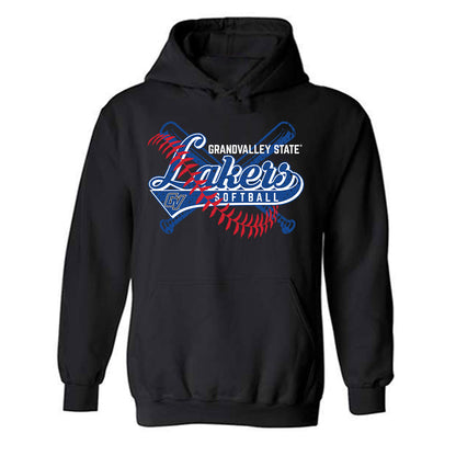 Grand Valley - NCAA Softball : Elyse Fix - Sports Shersey Hooded Sweatshirt-0