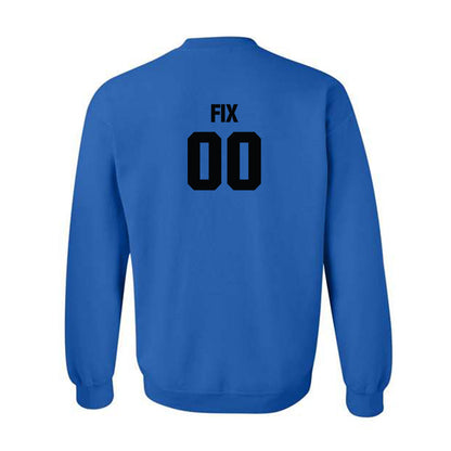 Grand Valley - NCAA Softball : Elyse Fix - Sports Shersey Crewneck Sweatshirt-1