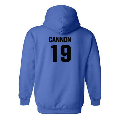 Grand Valley - NCAA Softball : Lainey Cannon - Sports Shersey Hooded Sweatshirt-1