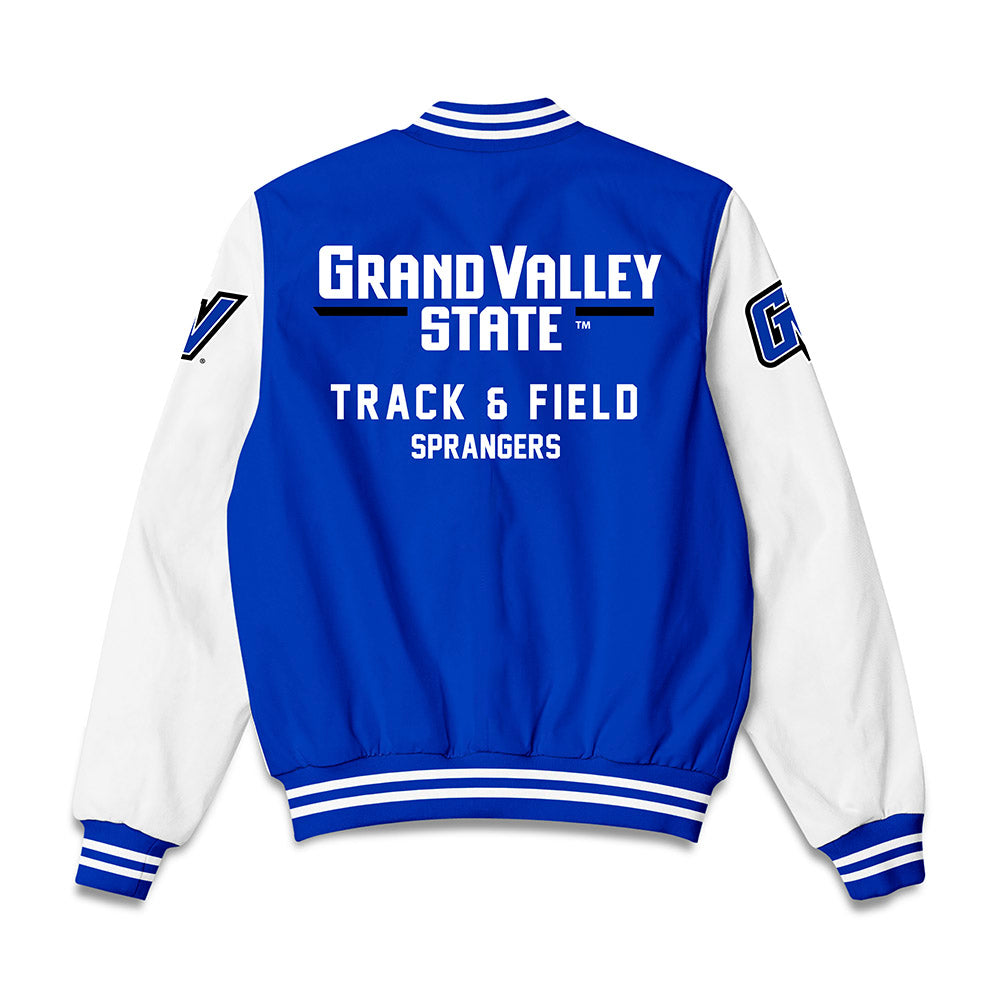 Grand Valley - NCAA Women's Track & Field : Olivia Sprangers - Bomber Jacket-1