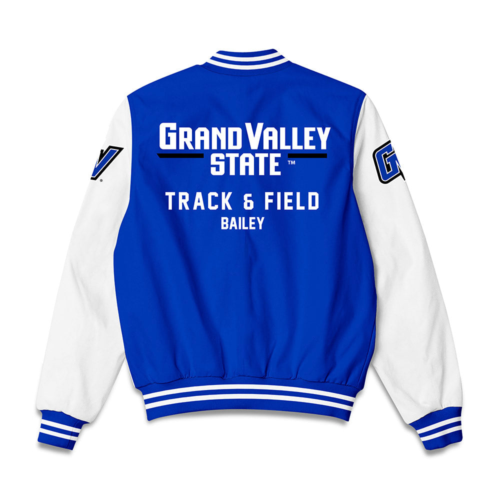 Grand Valley - NCAA Women's Track & Field : Kennedy Bailey - Bomber Jacket-1