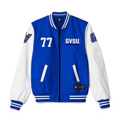 Grand Valley - NCAA Football : JJ Wilson - Bomber Jacket-0