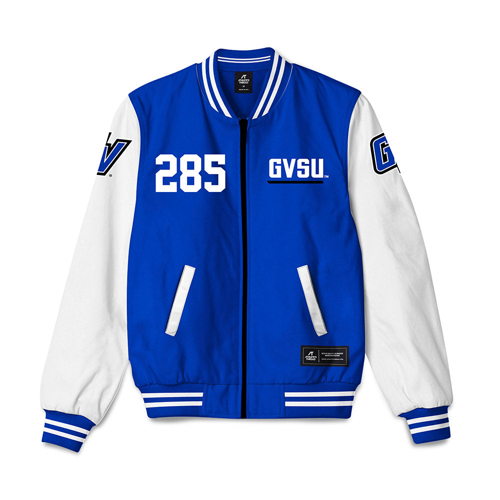Grand Valley - NCAA Wrestling : Layne ONeil - Bomber Jacket-0