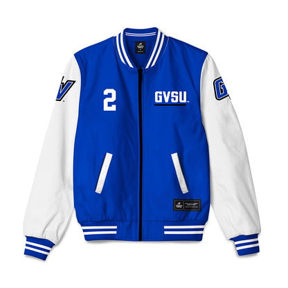 Grand Valley - NCAA Football : Tariq Reid - Bomber Jacket
