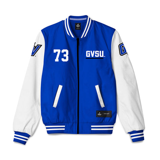 Grand Valley - NCAA Football : Barry Howard - Bomber Jacket-0
