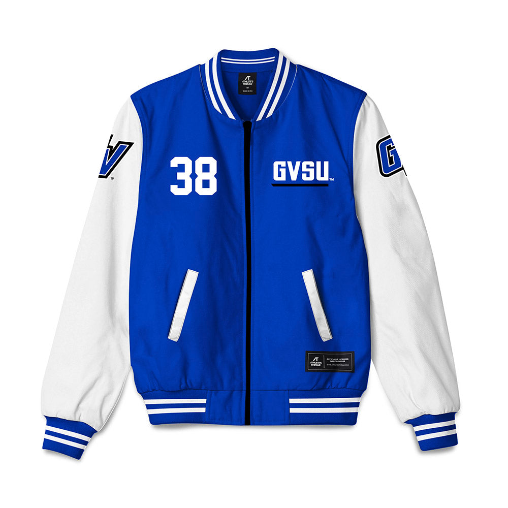 Grand Valley - NCAA Football : Mathew Bacik - Bomber Jacket-0