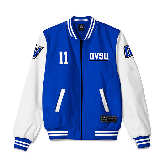 Grand Valley - NCAA Women's Basketball : Madi Uyl - Bomber Jacket-0