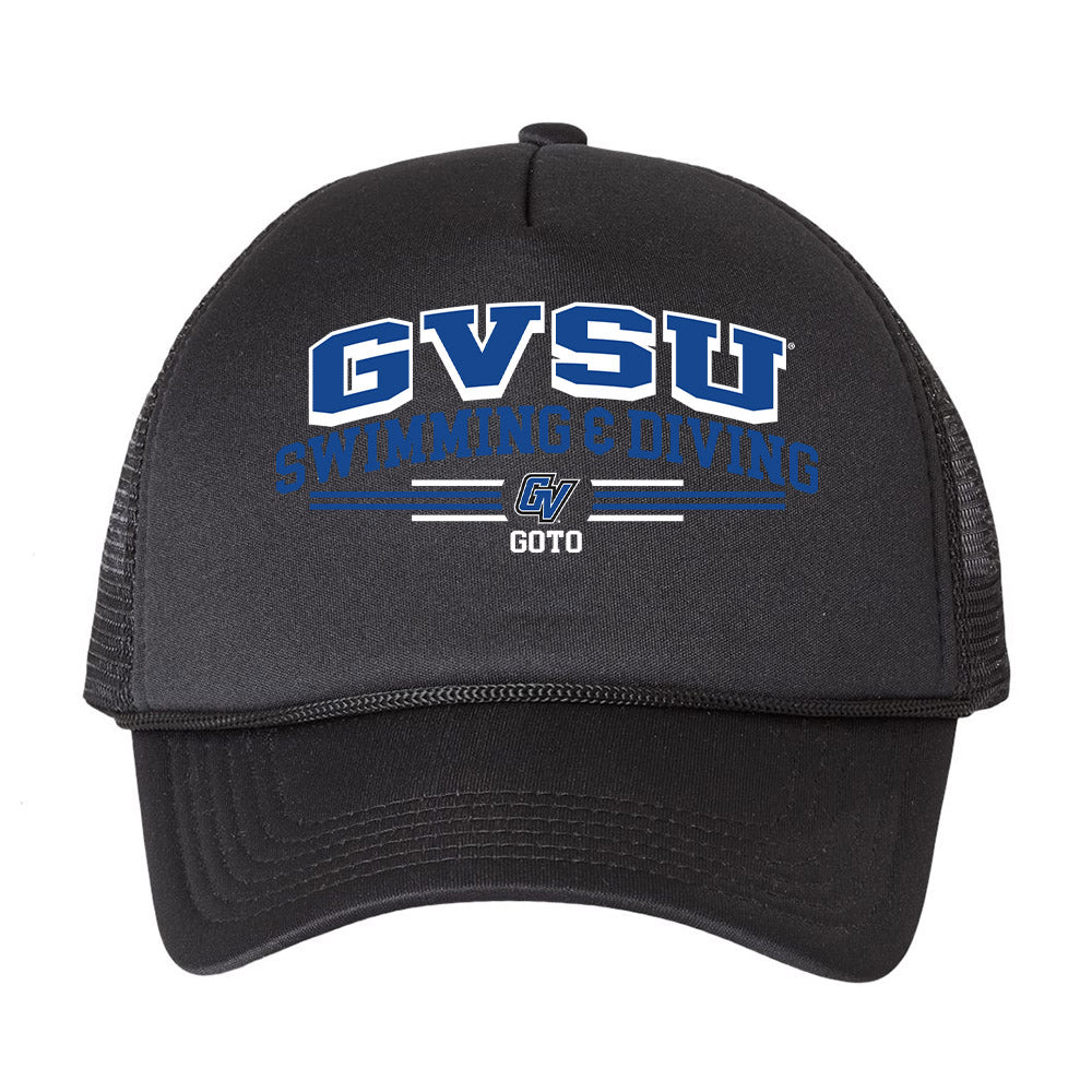 Grand Valley - NCAA Women's Swimming & Diving : Emi Goto - Trucker Hat-0