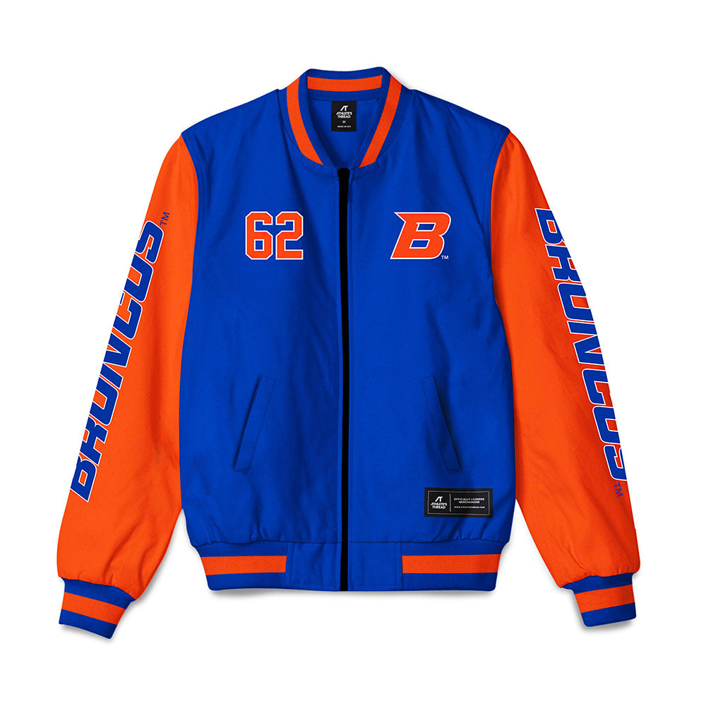 Boise State - NCAA Football : Roger Carreon - Bomber Jacket-0