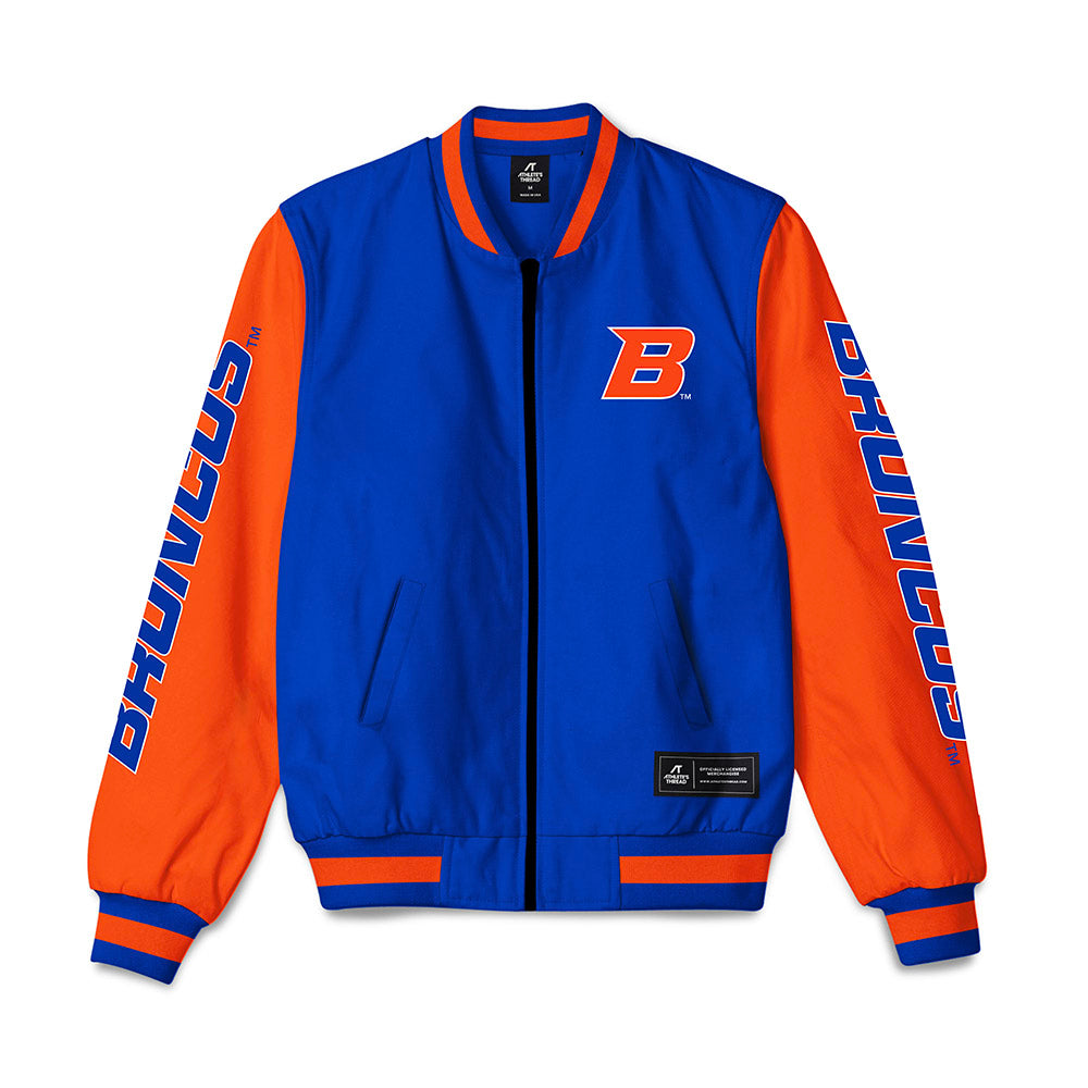 Boise State - NCAA Women's Track & Field : Nadia Collins - Bomber Jacket-0