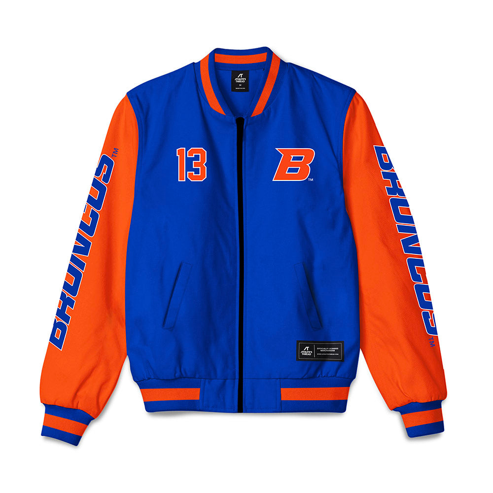 Boise State - NCAA Football : Darren Morris - Bomber Jacket-0