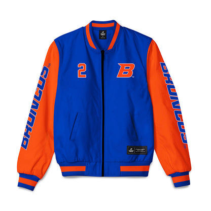 Boise State - NCAA Women's Soccer : Natalie Collins - Bomber Jacket-0