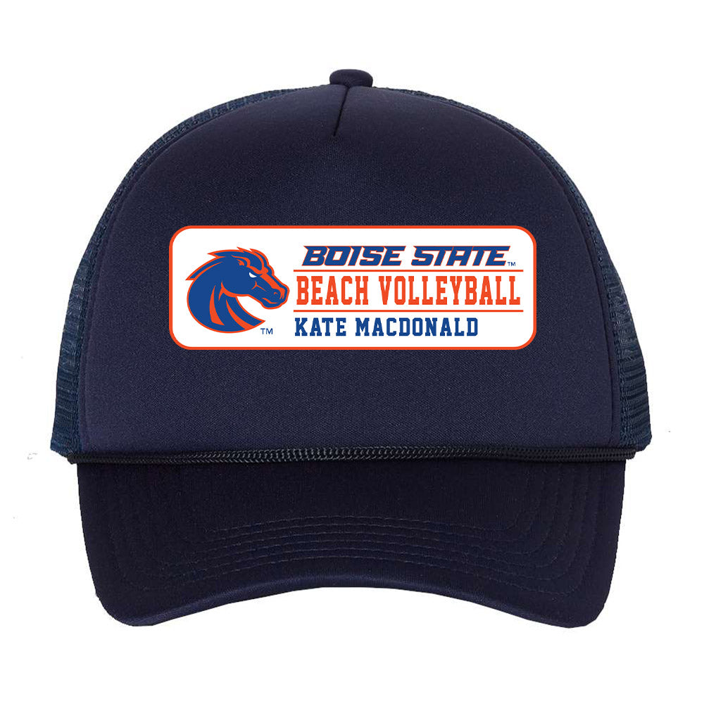 Boise State - NCAA Beach Volleyball : Kate MacDonald - Trucker Hat-0