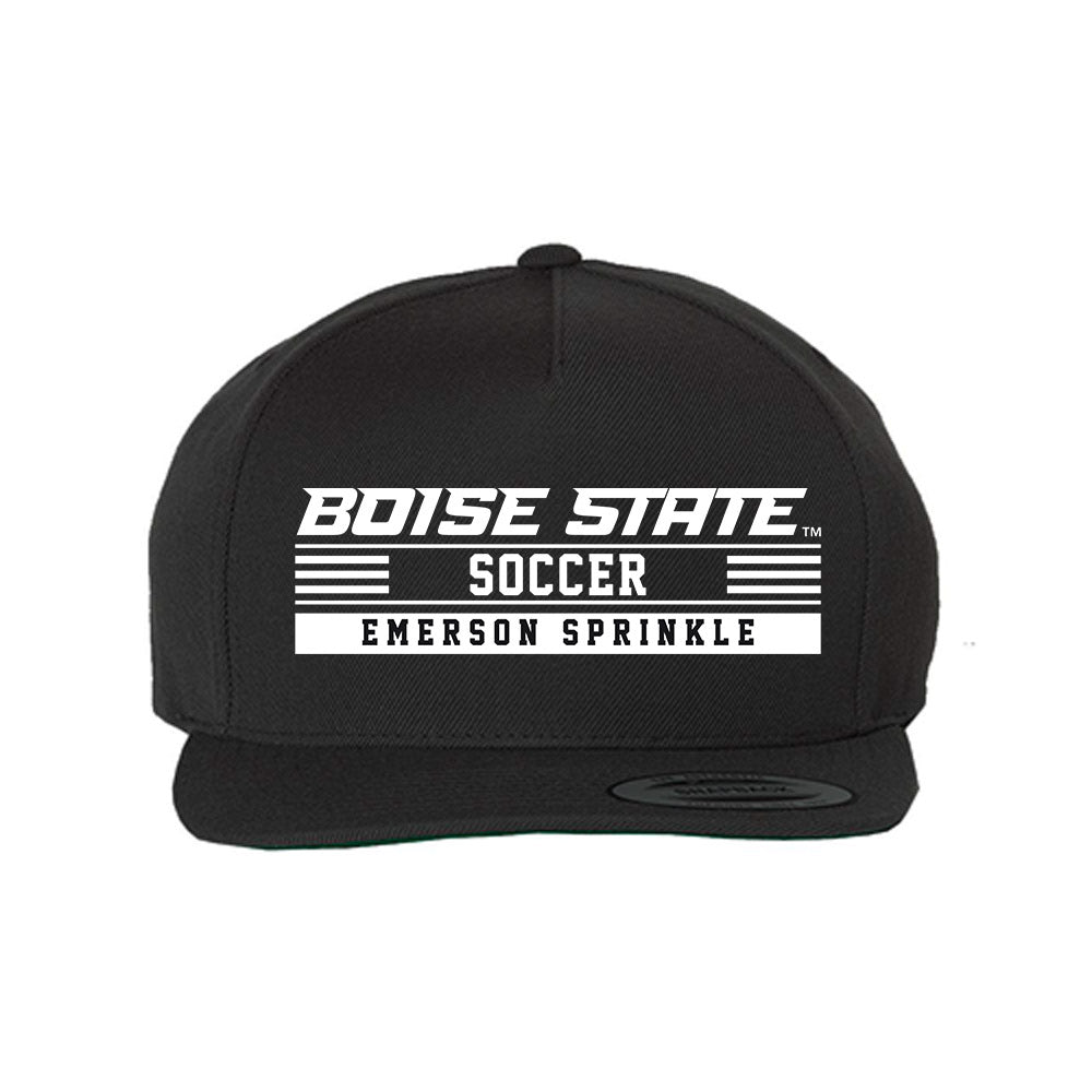 Boise State - NCAA Women's Soccer : Emerson Sprinkle - Snapback Hat-0