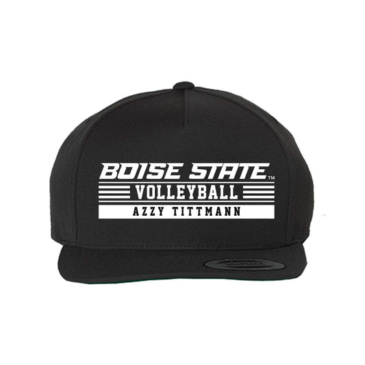 Boise State - NCAA Women's Volleyball : Azzy Tittmann - Snapback Hat-0