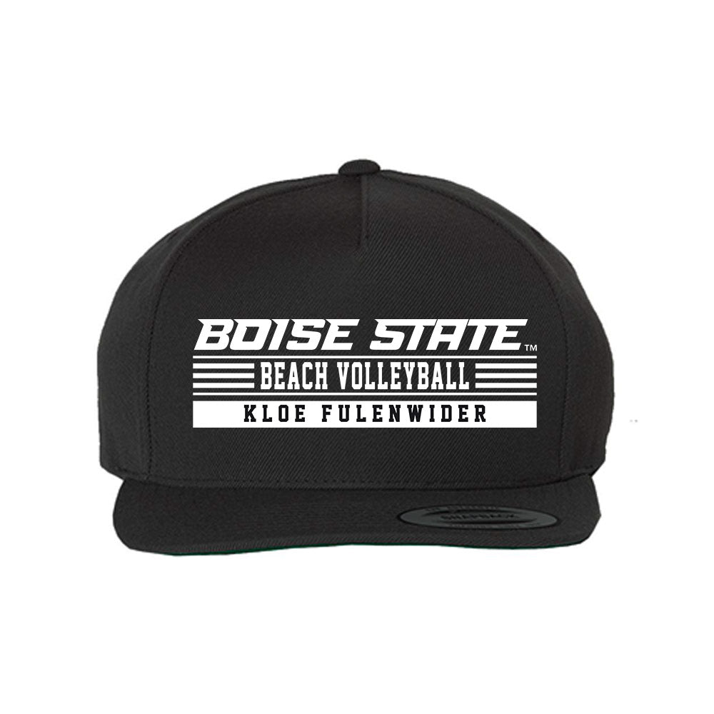 Boise State - NCAA Beach Volleyball : Kloe Fulenwider - Snapback Hat-0