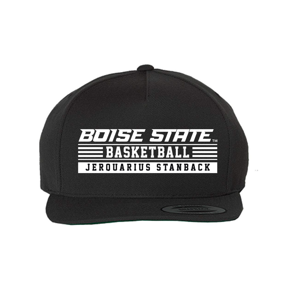 Boise State - NCAA Men's Basketball : Jerquarius Stanback - Snapback Hat-0