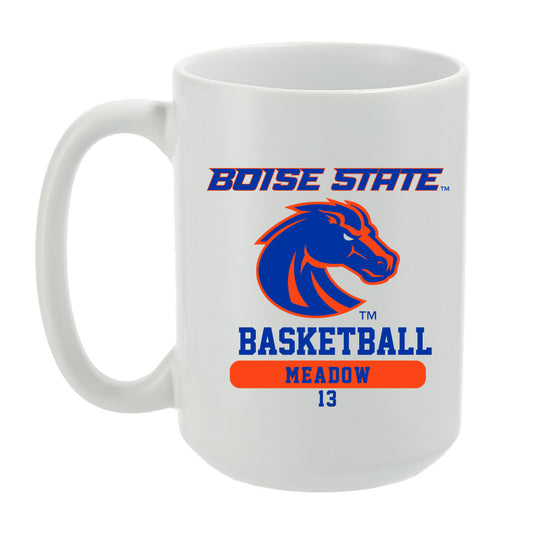 Boise State - NCAA Men's Basketball : Andrew Meadow -  Coffee Mug