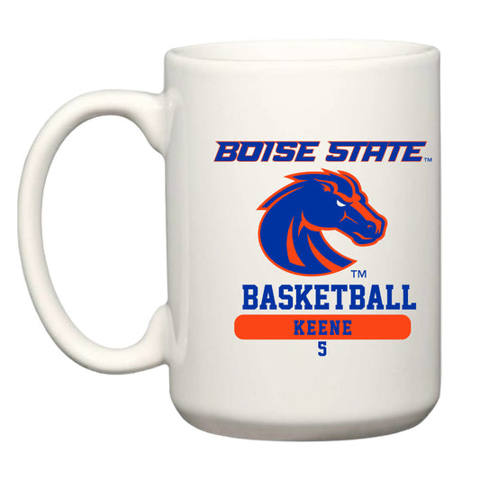Boise State - NCAA Men's Basketball : Rj Keene -  Coffee Mug