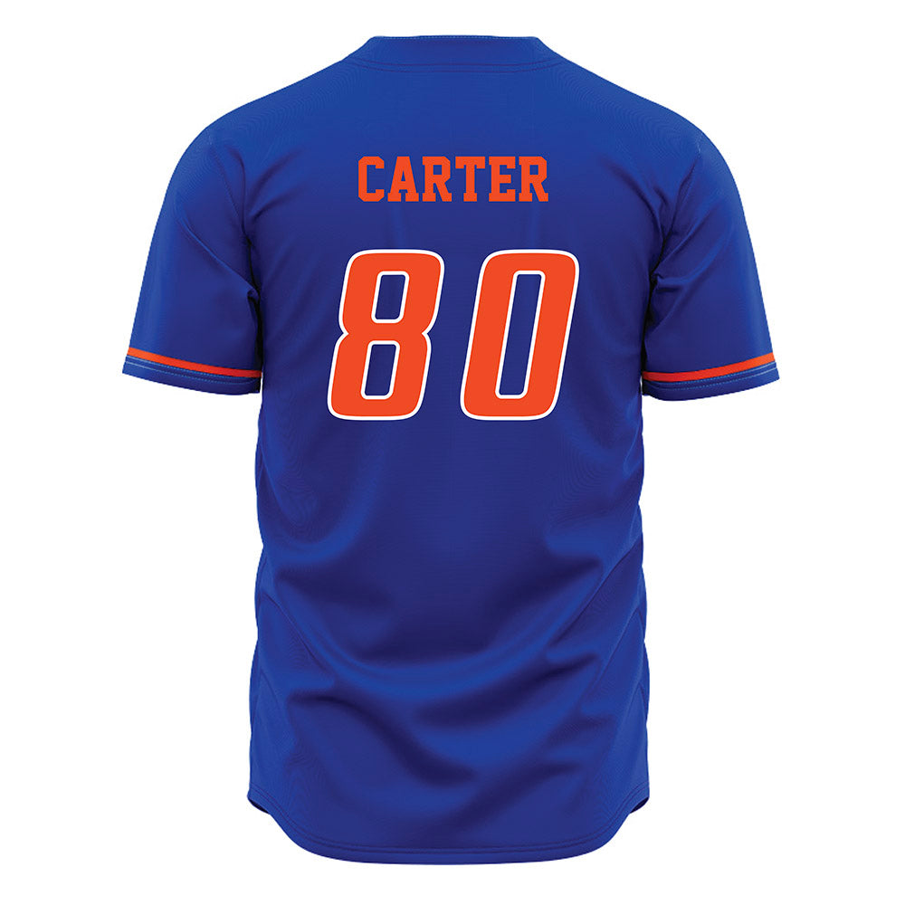 Boise State - NCAA Football : Romeo Carter - Blue Jersey-1