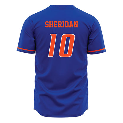 Boise State - NCAA Women's Volleyball : Savannah Sheridan - Blue Jersey-1