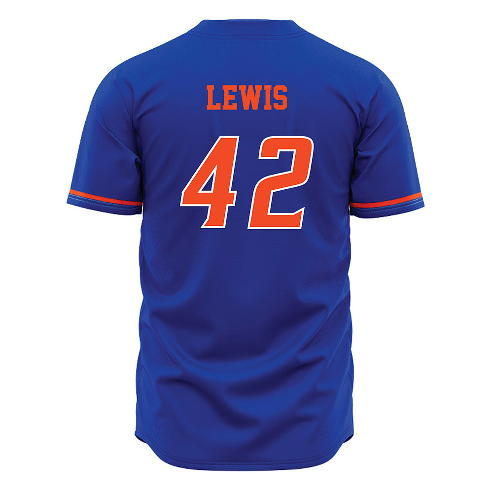Boise State - NCAA Football : Zyhaire Lewis - Blue Jersey-1