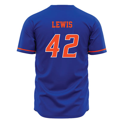 Boise State - NCAA Football : Zyhaire Lewis - Blue Jersey-1
