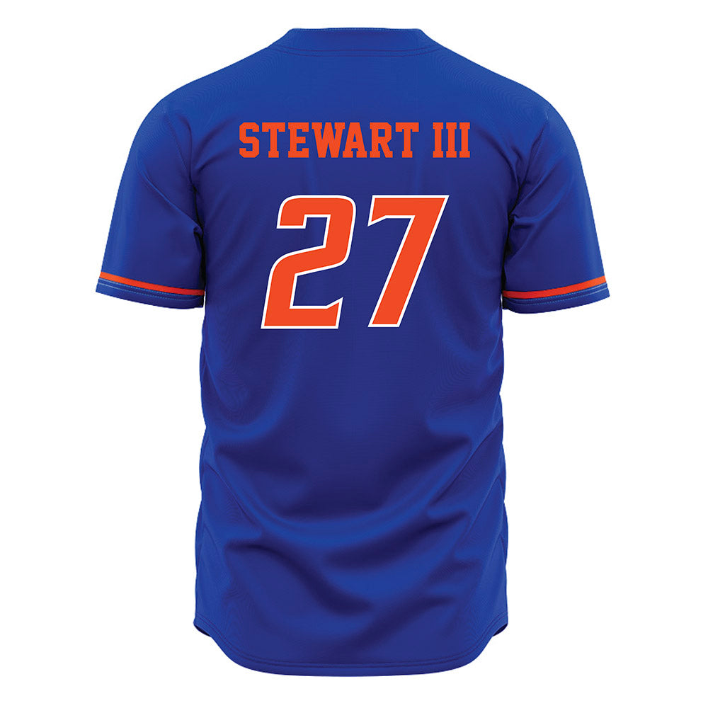 Boise State - NCAA Football : Harry Stewart III - Blue Jersey-1