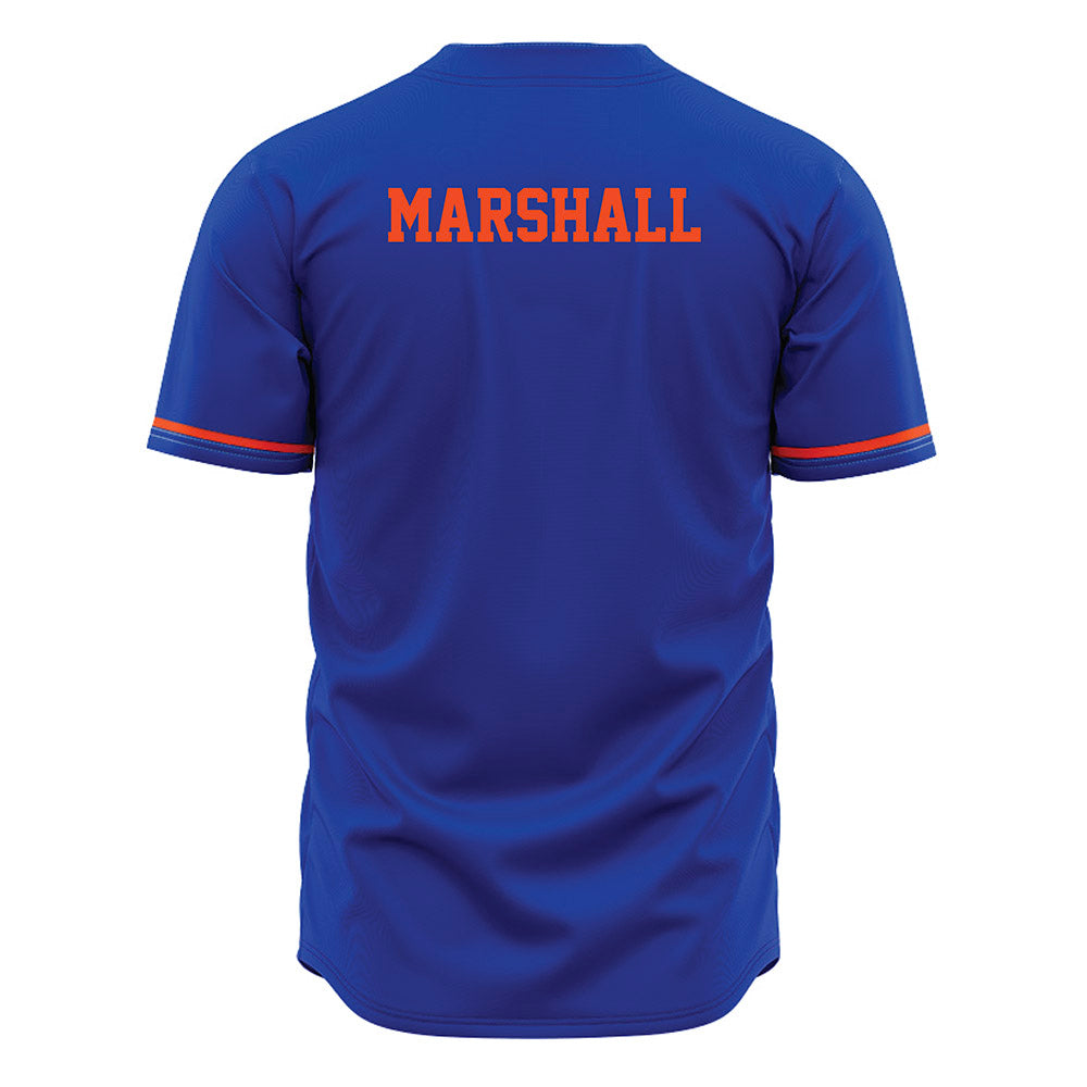 Boise State - NCAA Women's Track & Field : Eliisa Marshall - Blue Jersey-1