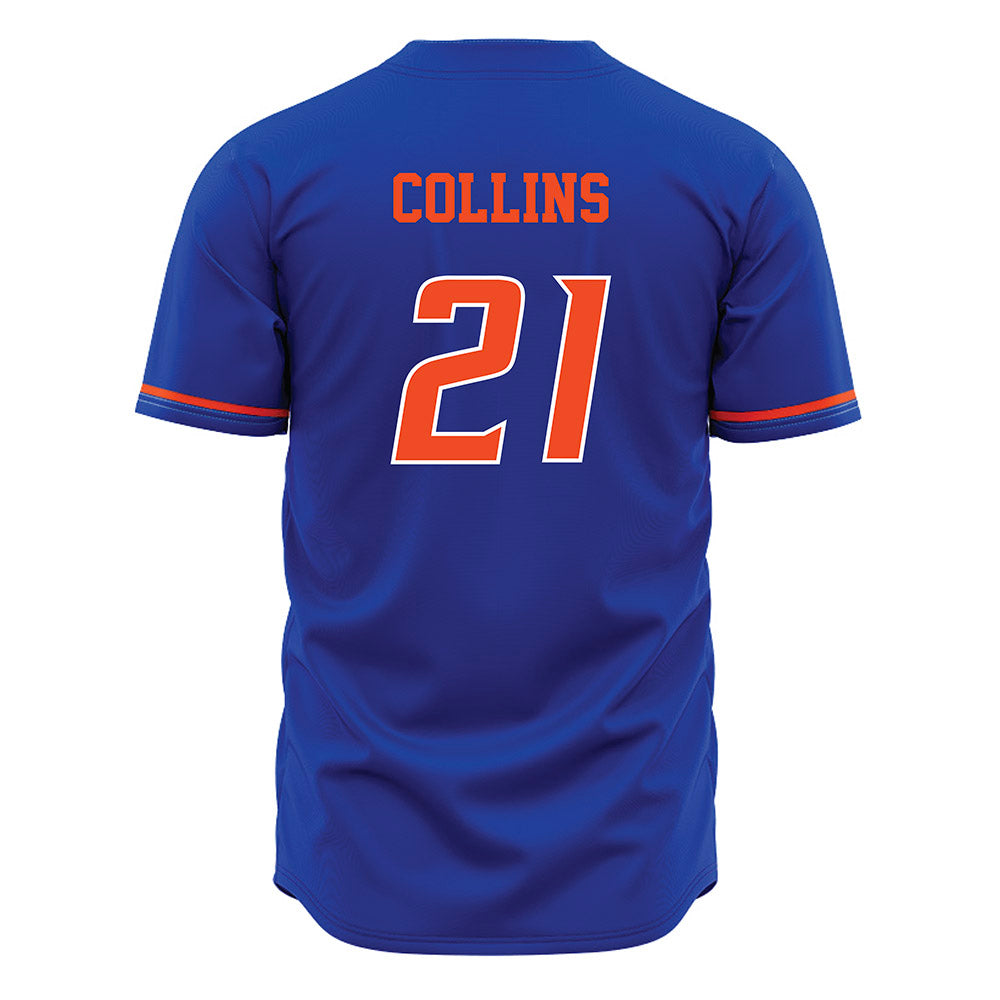 Boise State - NCAA Women's Soccer : Olivia Collins - Blue Jersey