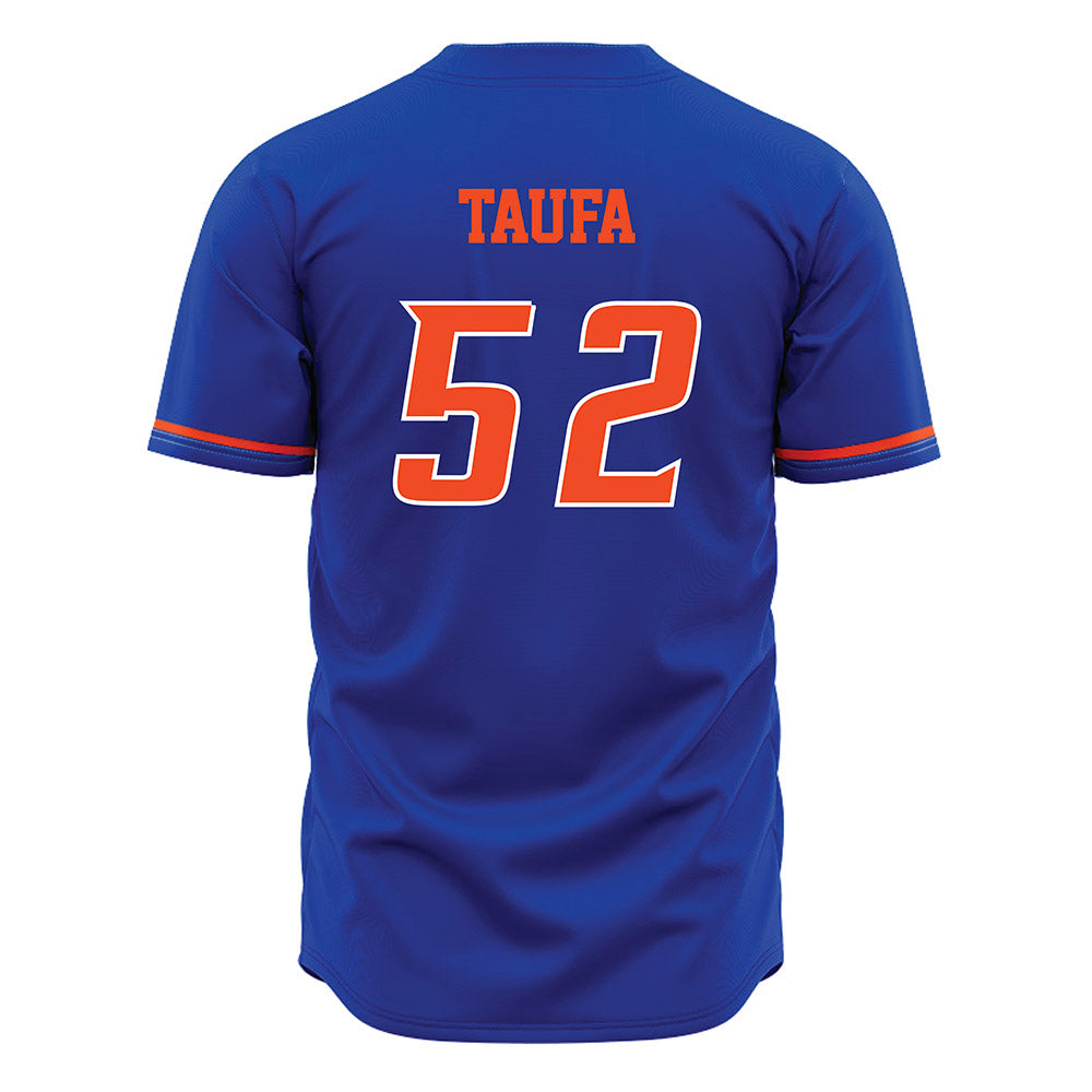 Boise State - NCAA Football : Stewart Taufa - Blue Jersey-1