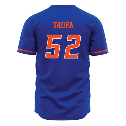 Boise State - NCAA Football : Stewart Taufa - Blue Jersey-1