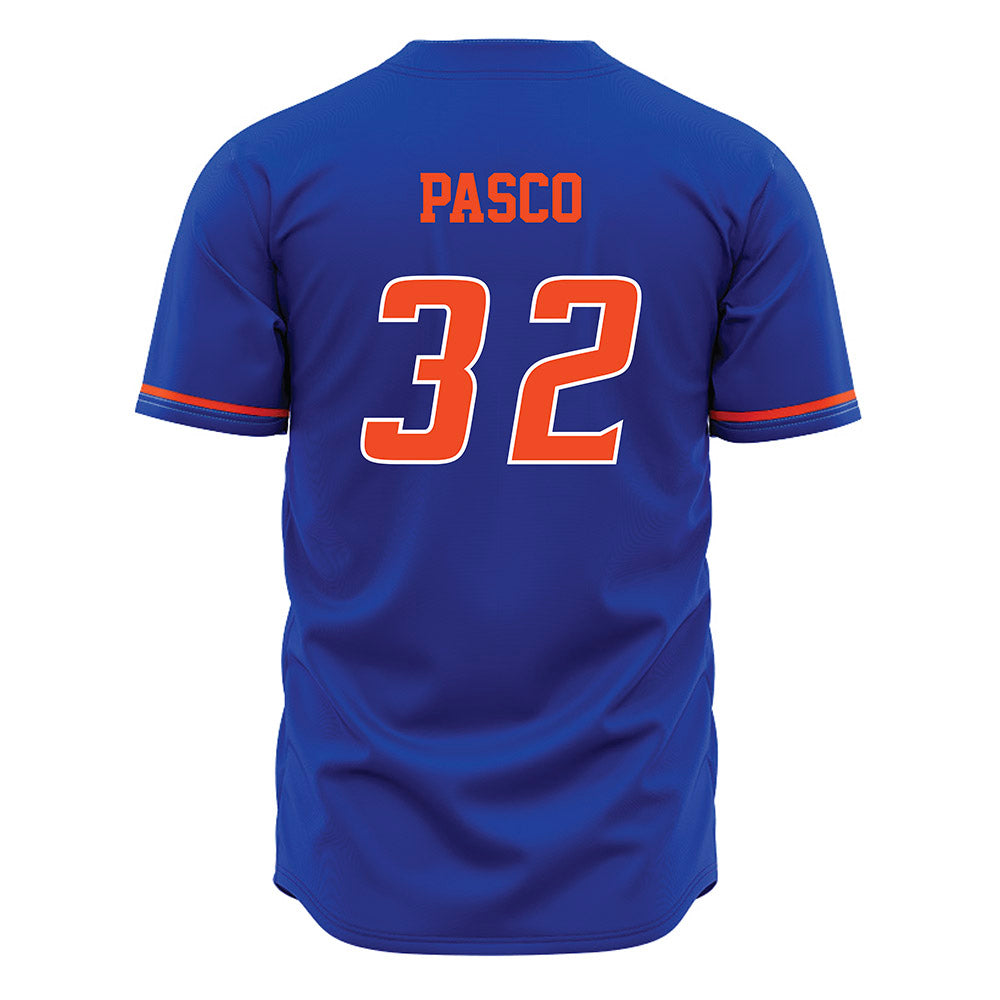 Boise State - NCAA Women's Basketball : Natalie Pasco - Blue Jersey
